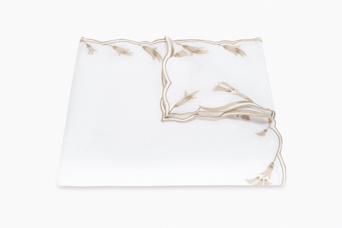 Marcella Dune Tablecloth | Matouk at Fig Linens and Home