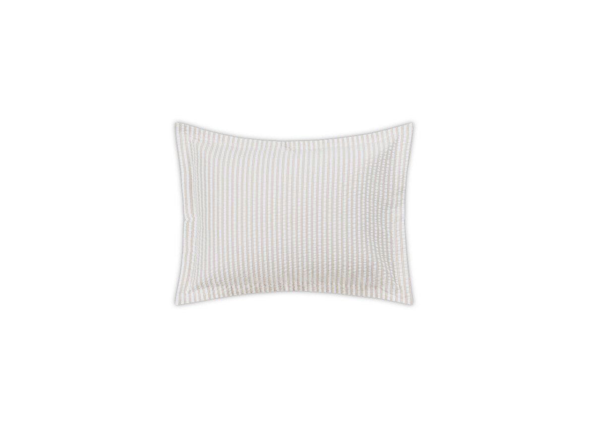 Matteo Natural Boudoir Sham | Matouk at Fig Linens and Home