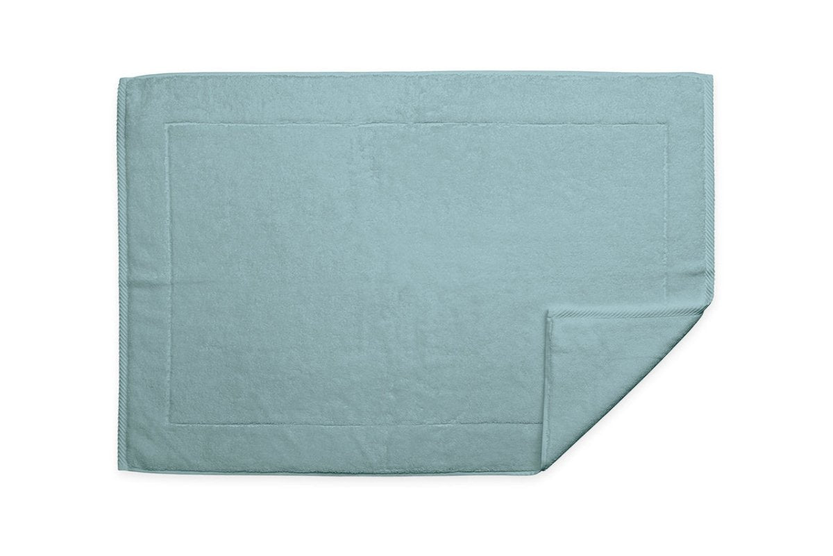 Matouk Milagro Tub Mat at Fig Linens and Home - Cerulean