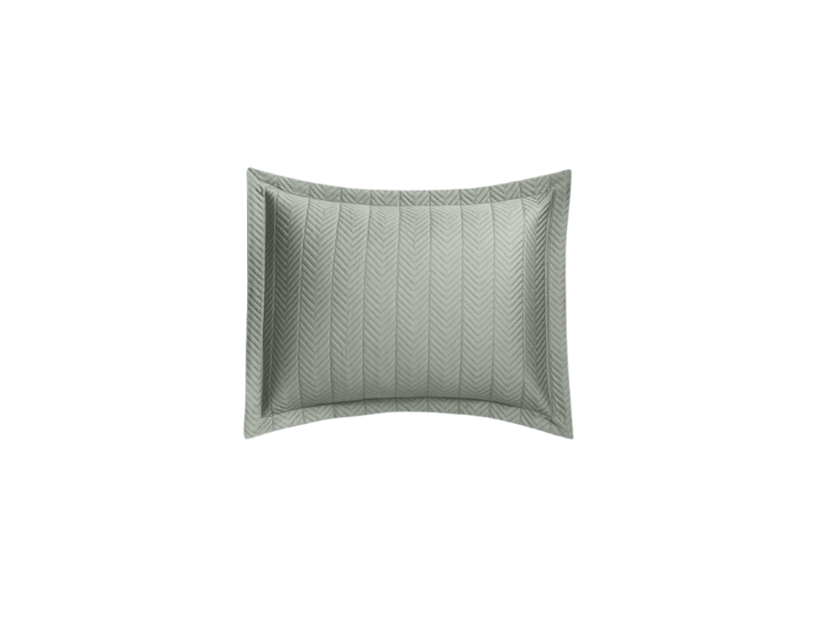 Netto Celadon Boudoir Sham | Matouk at Fig Linens and Home