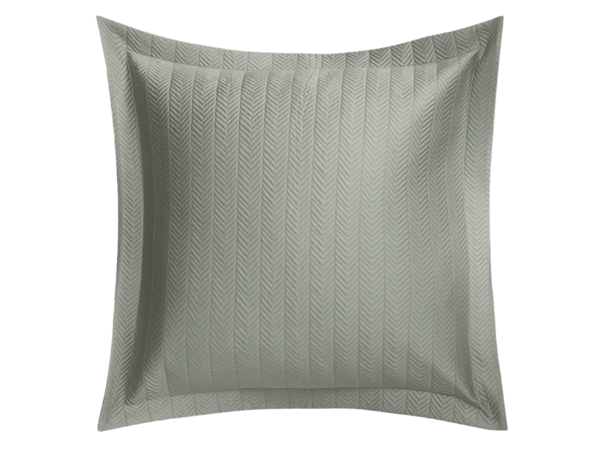 Netto Celadon Euro Sham | Matouk Bedding at Fig Linens and Home