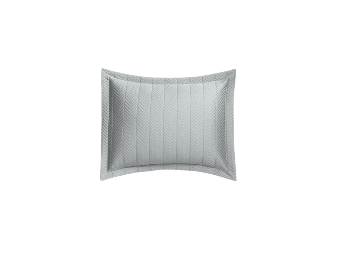 Matouk Netto Boudoir Sham in Pool at Fig Linens and Home