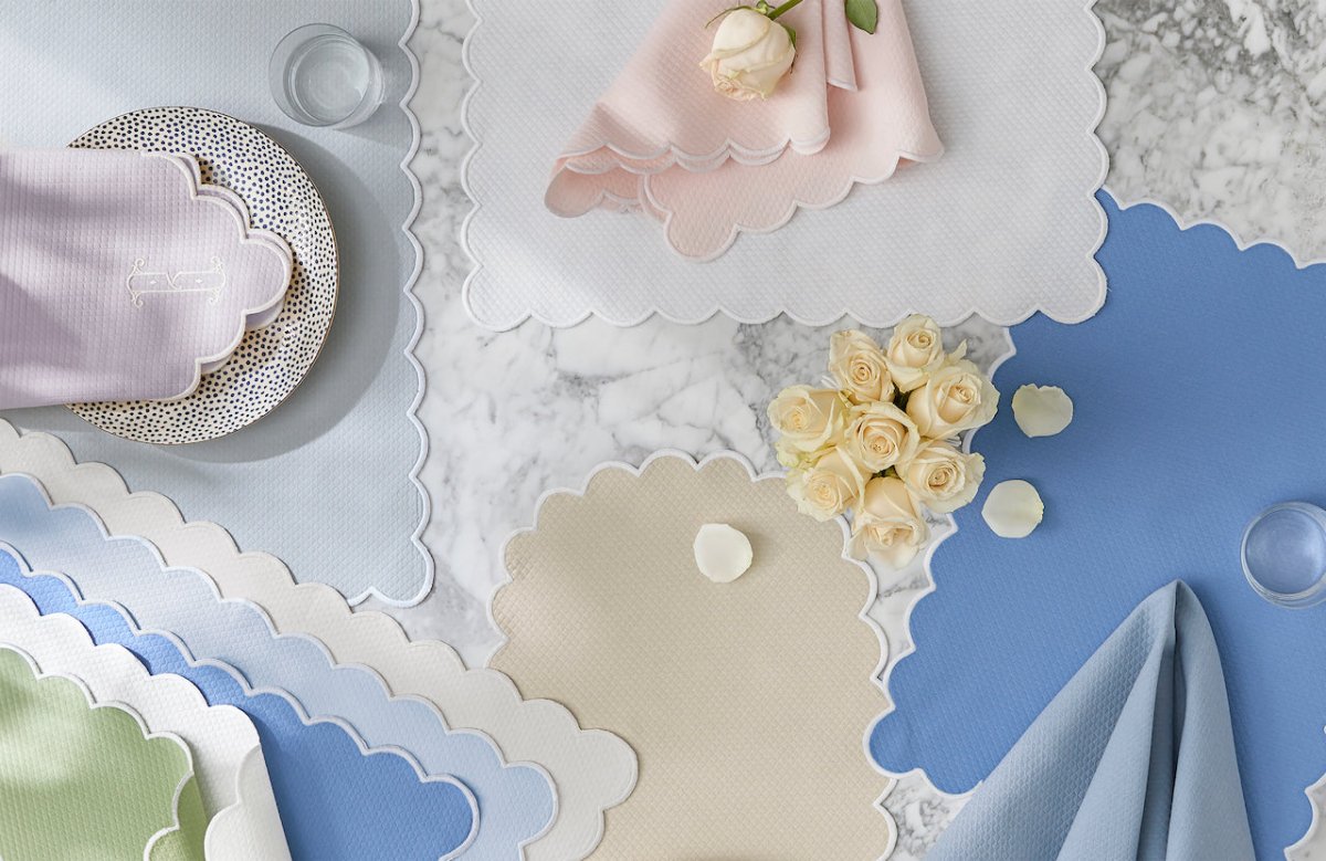 Savannah Gardens Napkins by Matouk at Fig Linens and Home