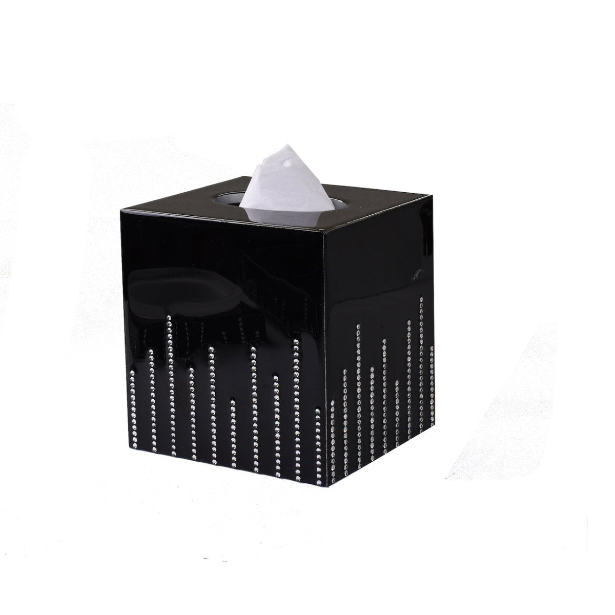 Boutique Tissue Box - Cher Bath Accessories by Mike + Ally at Fig Linens and Home