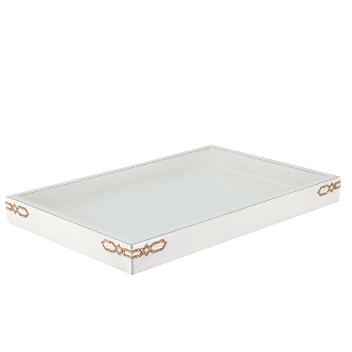 Large Tray - Salzburg Swarovski Bath Accessories by Mike + Ally at Fig Linens and Home