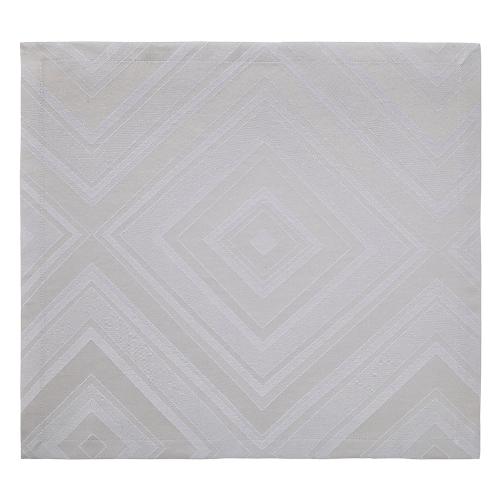 Brussels Patterned Gray Napkin Detail 3 | Mode Living at Fig Linens and Home