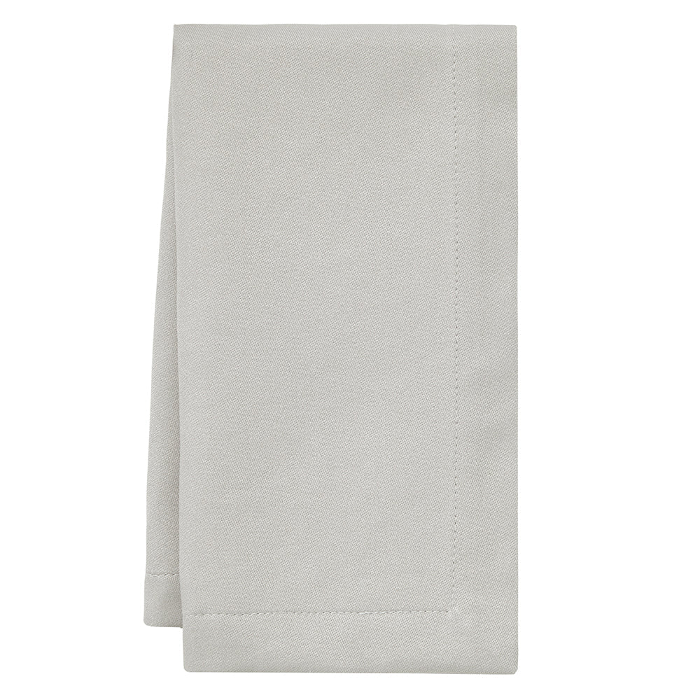 Brussels Solid Taupe Napkin | Mode Living at Fig Linens and Home