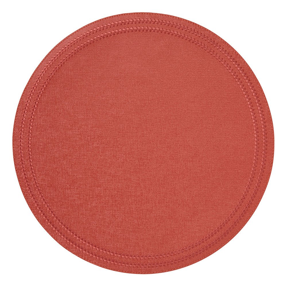 Paloma Red Placemat | Mode Living at Fig Linens and Home
