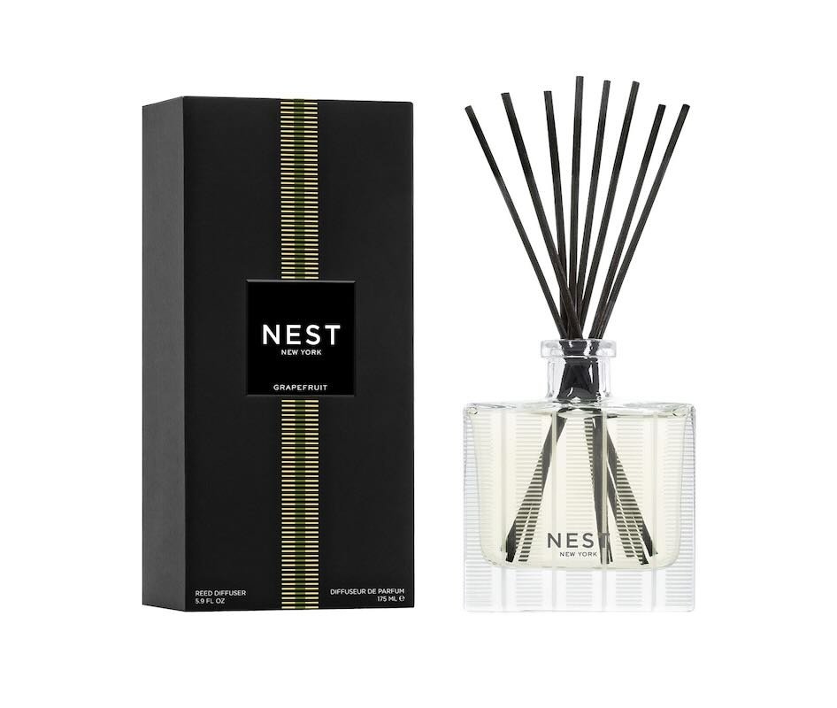 Grapefruit Reed Diffuser by Nest at Fig Linens and Home | Home Fragrance 1