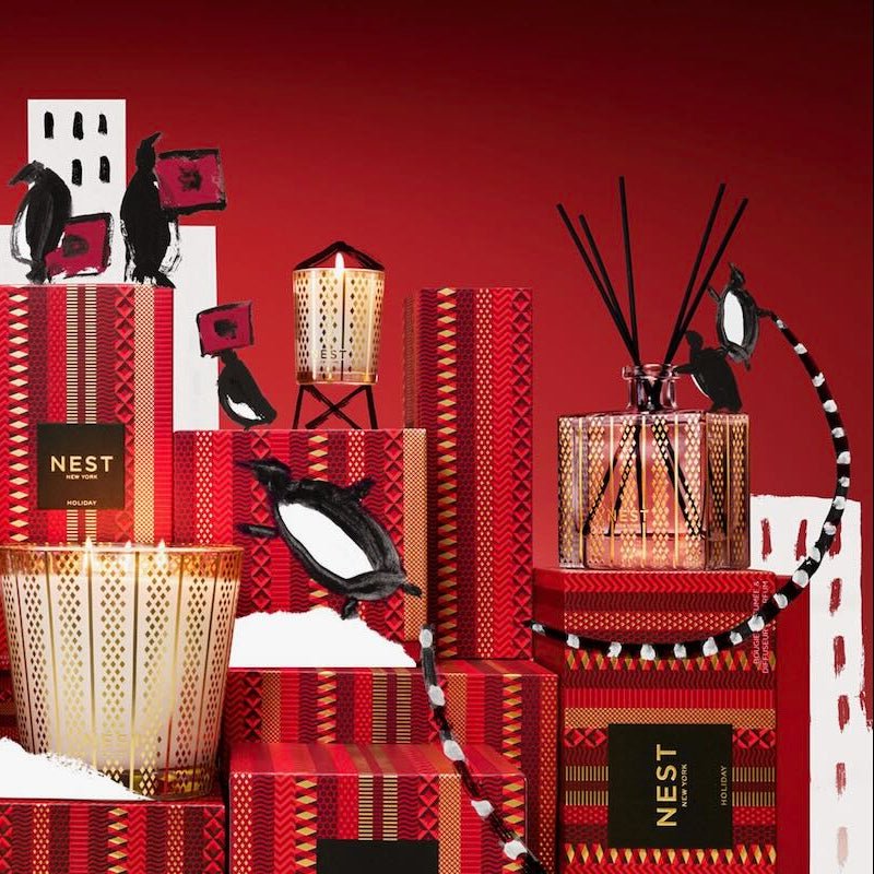 Holiday Reed Diffuser by Nest Fragrances at Fig Linens and Home - Lifestyle 3