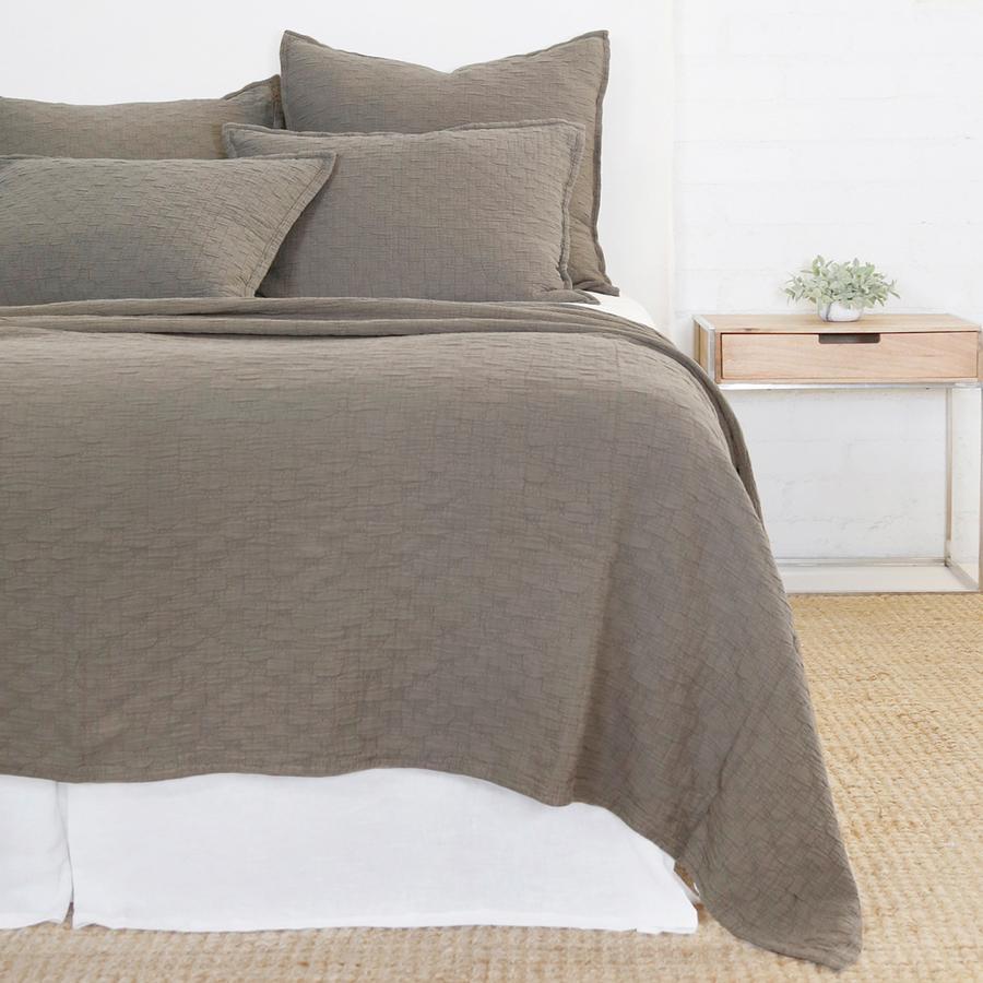 Ojai Pebble Coverlet & Shams by Pom Pom at Home | Fig Linens
