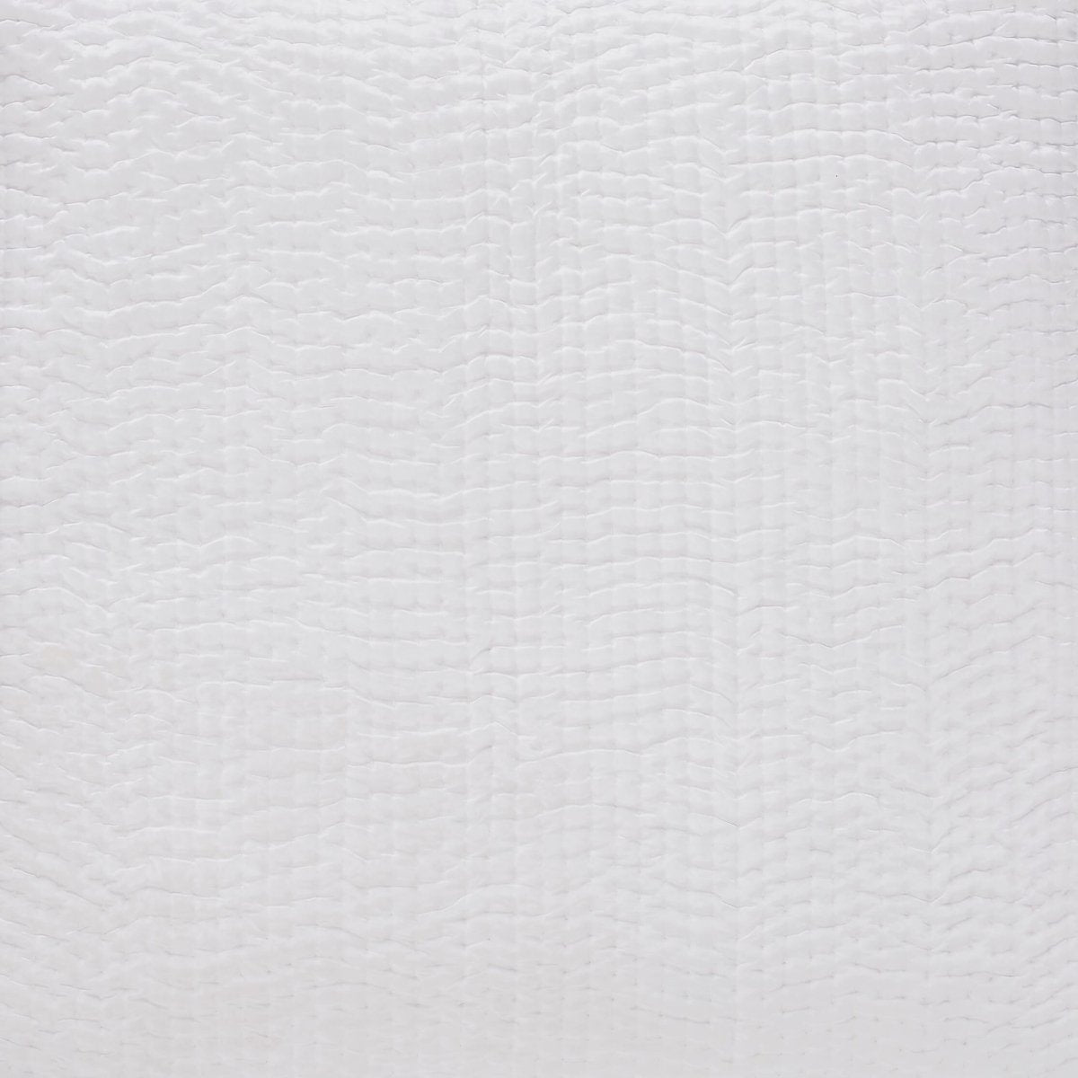 Lucy Pick Stitch Silk Coverlet Sham by Orchids Lux Home at Fig Linens and Home - Pearl 2