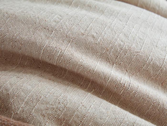Fig Linens - Nutmeg Toro Canyon Organic Bedding by Coyuchi - Closeup