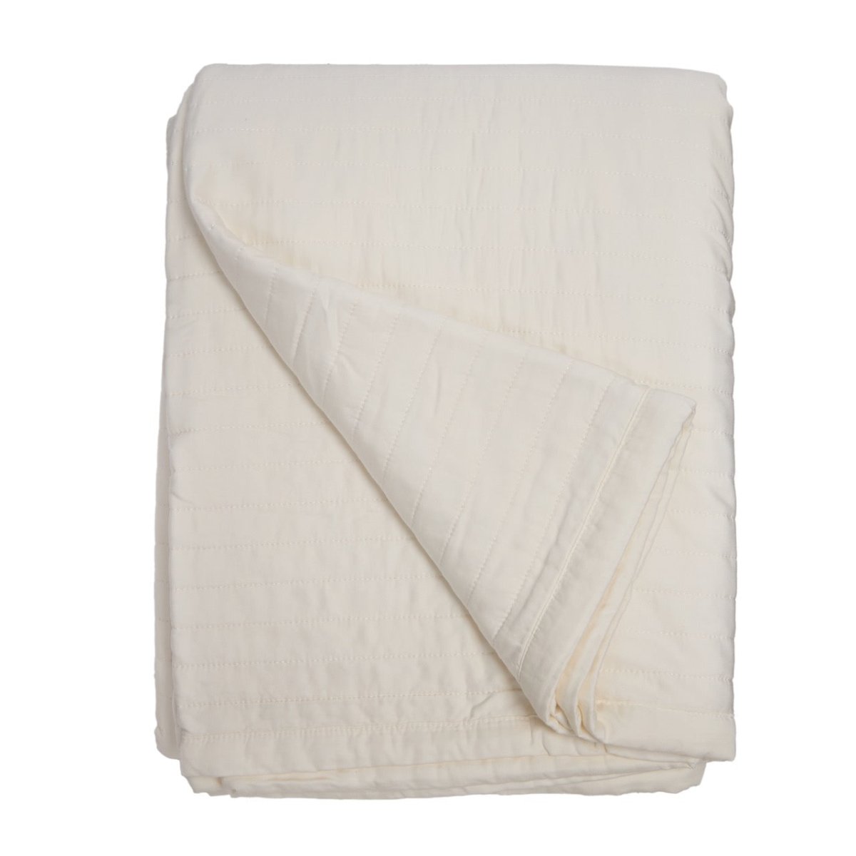 Carlyle Ivory Bamboo Bedding by Pom Pom at Home - Coverlets and Shams at Fig Linens and Home 4