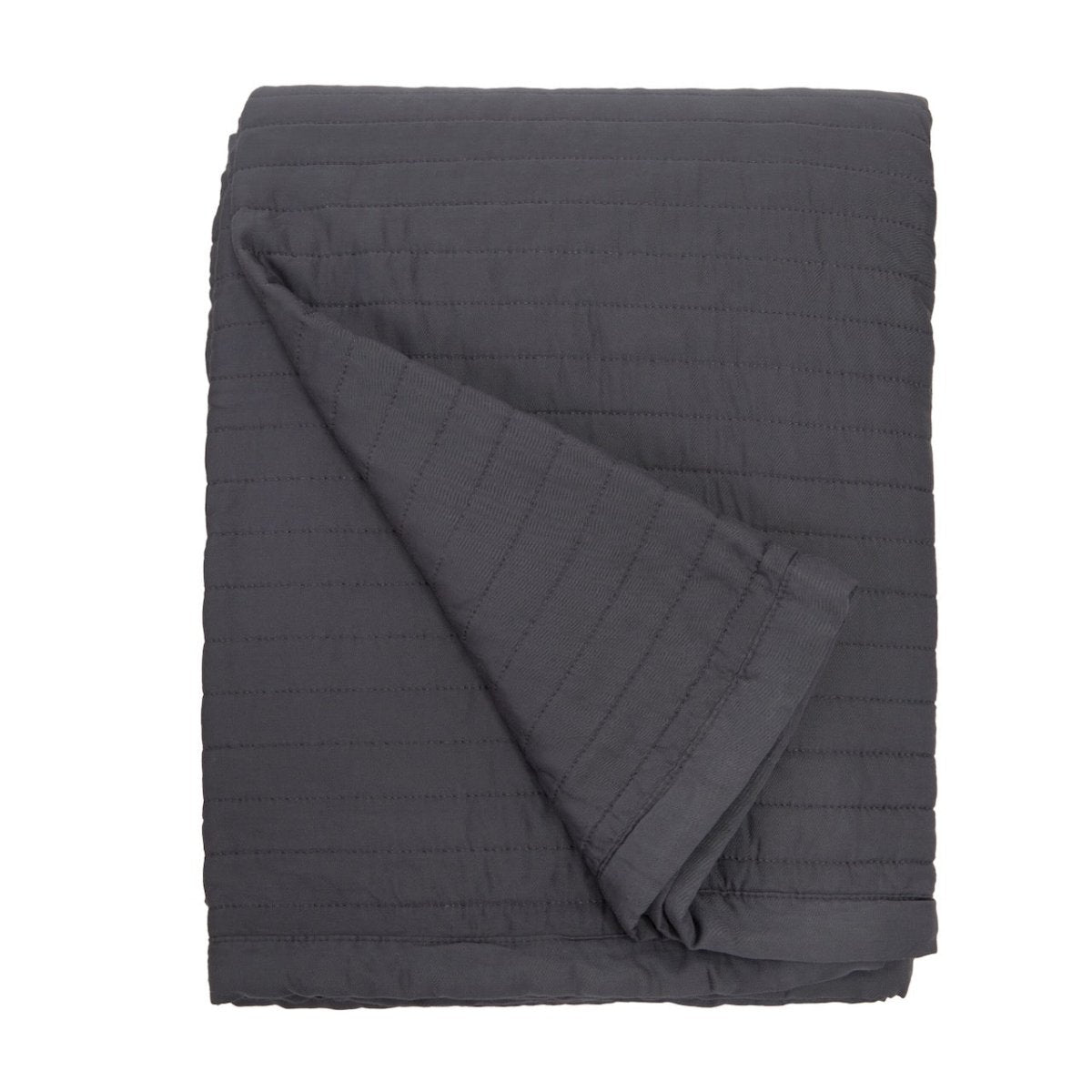 Carlyle Midnight Bamboo Bedding by Pom Pom at Home 4