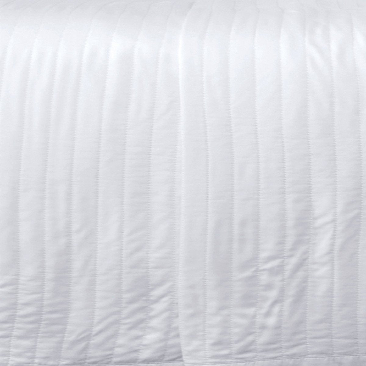 Carlyle White Bamboo Bedding Swatch by Pom Pom at Home at Fig Linens and Home