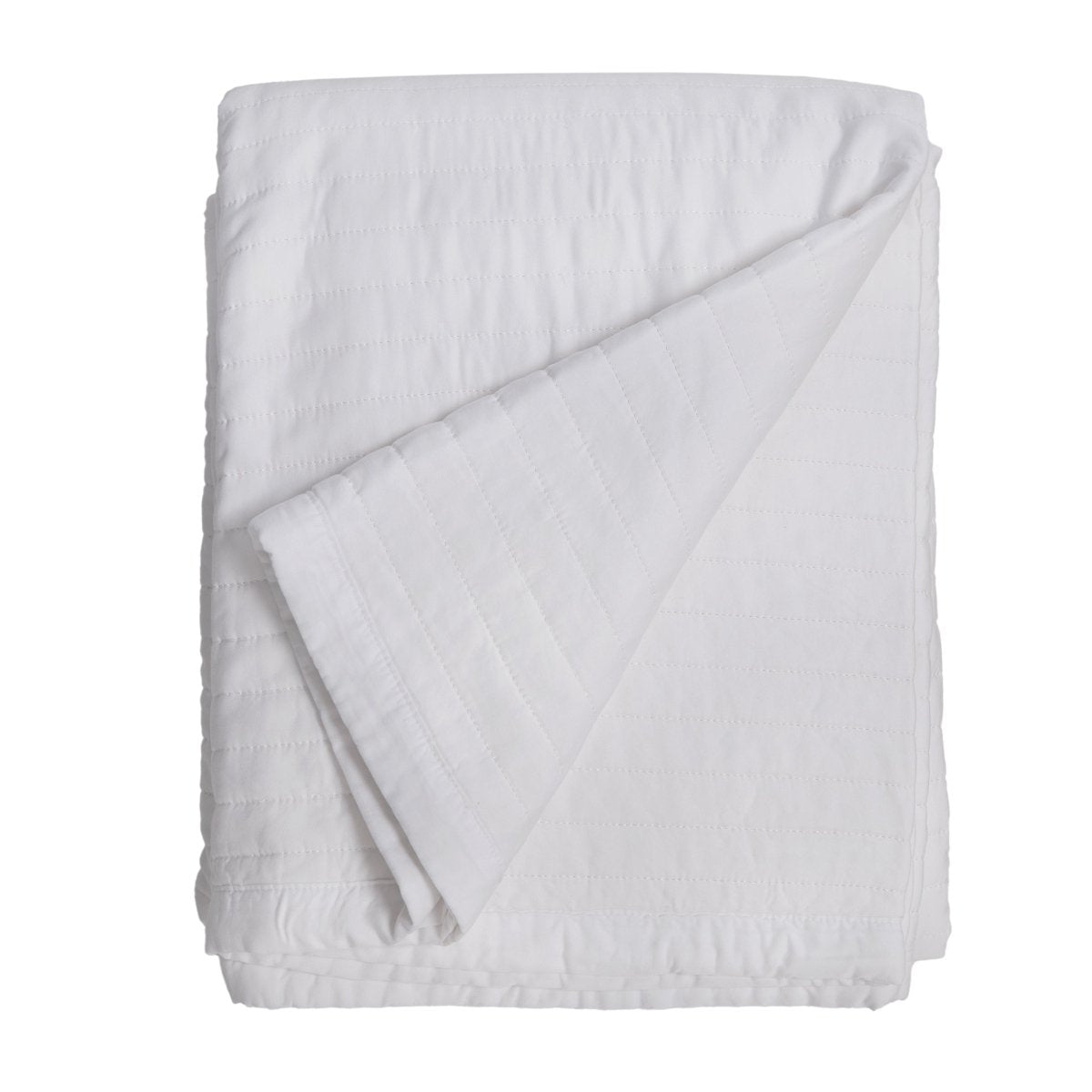 Carlyle White Bamboo Bedding by Pom Pom at Home at Fig Linens and Home 4