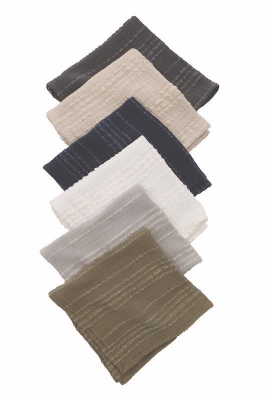 Pom Pom at Home Kenwood Set of 4 Cloth Napkins at Fig Linens and Home