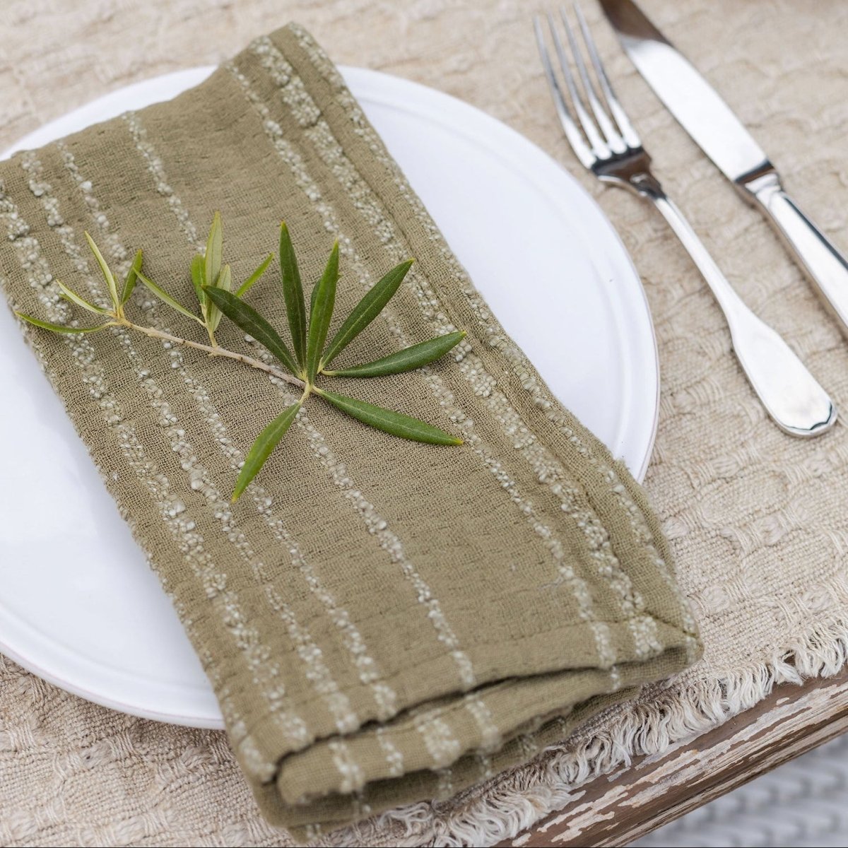 Kenwood Napkins by Pom Pom at Home at Fig Linens and Home
