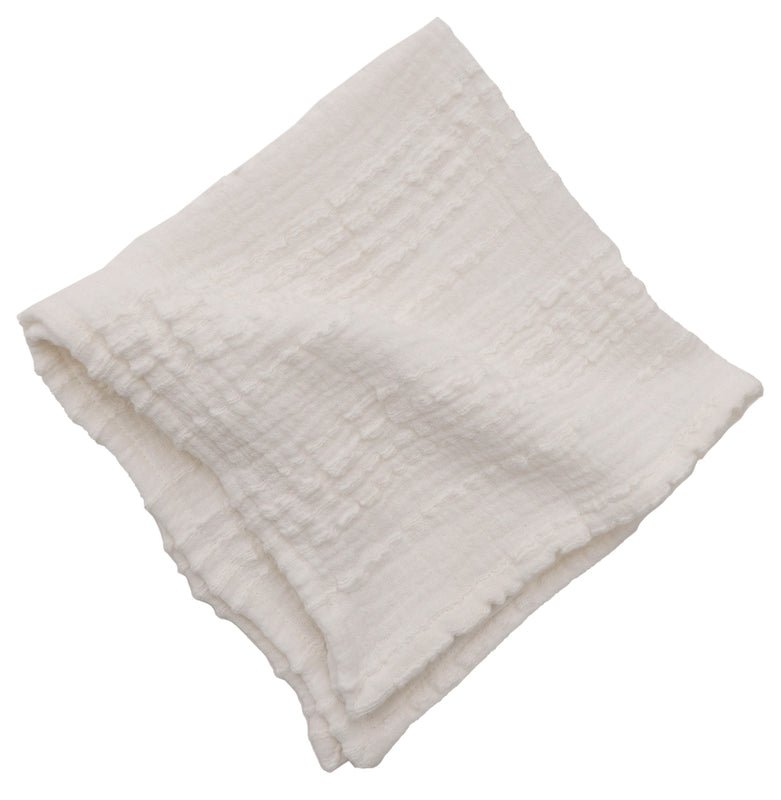 White Napkin - Pom Pom at Home Kenwood Set of 4 Cloth Napkins at Fig Linens and Home