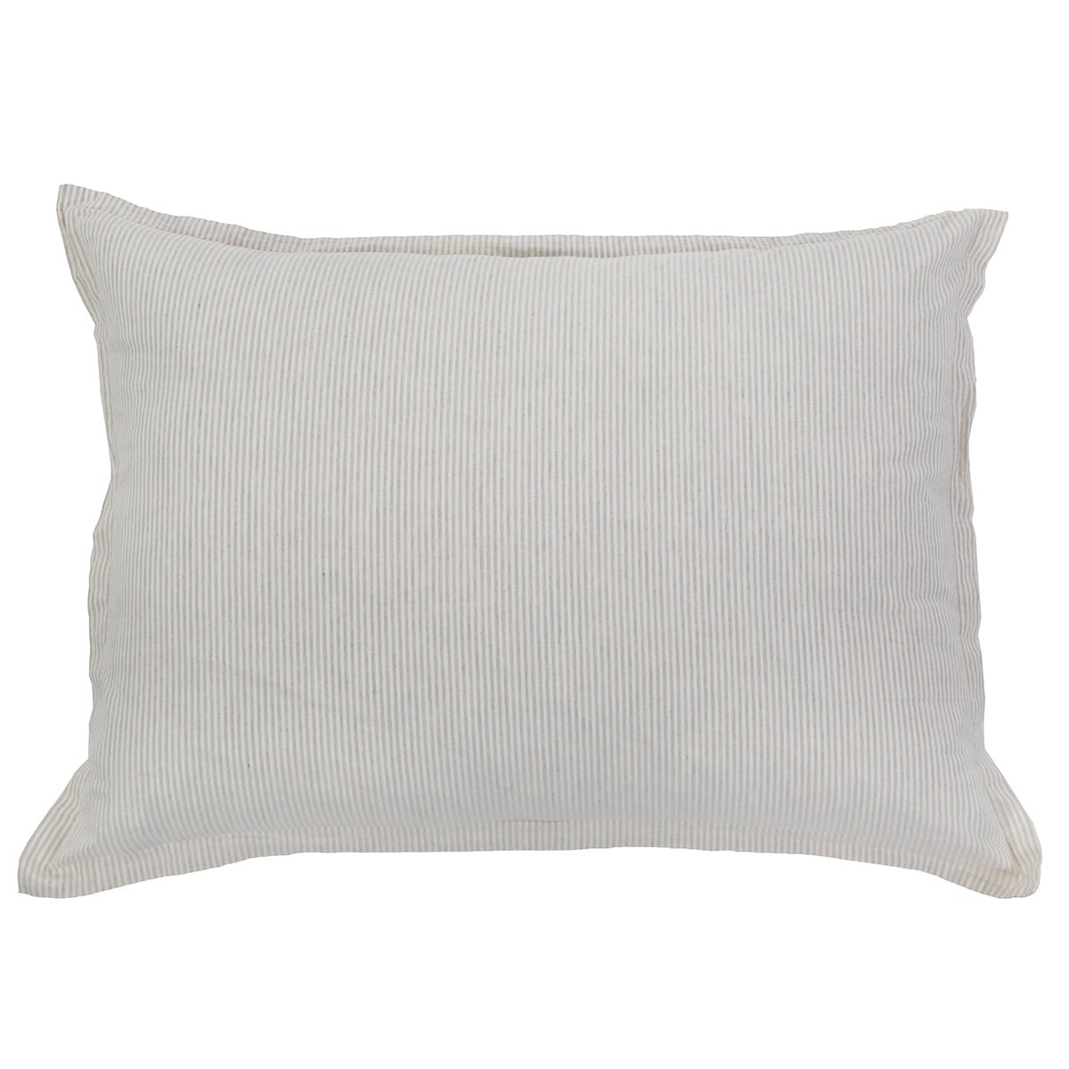 Big Pillow with Insert - Luke Natural Bedding | Pom Pom at Home at Fig Linens and Home