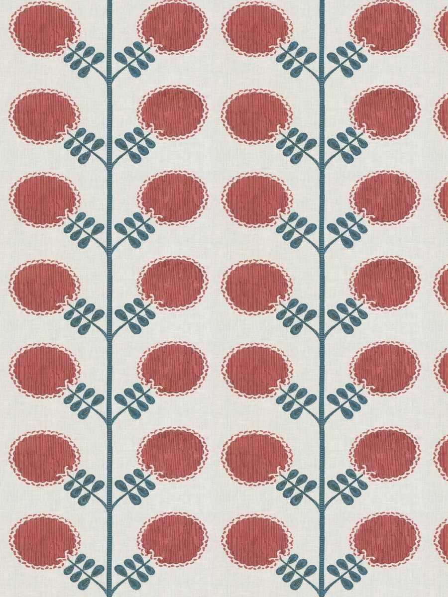 Ryan Studio Artha Pomegranate Swatch of Throw Pillow from Stroheim Fabric at Fig Linens and Home 2