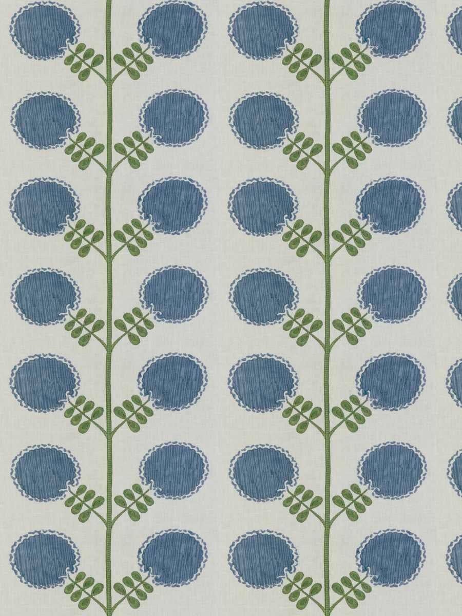 Ryan Studio Artha Sapphire Swatch of Throw Pillow from Stroheim Fabric at Fig Linens and Home 3