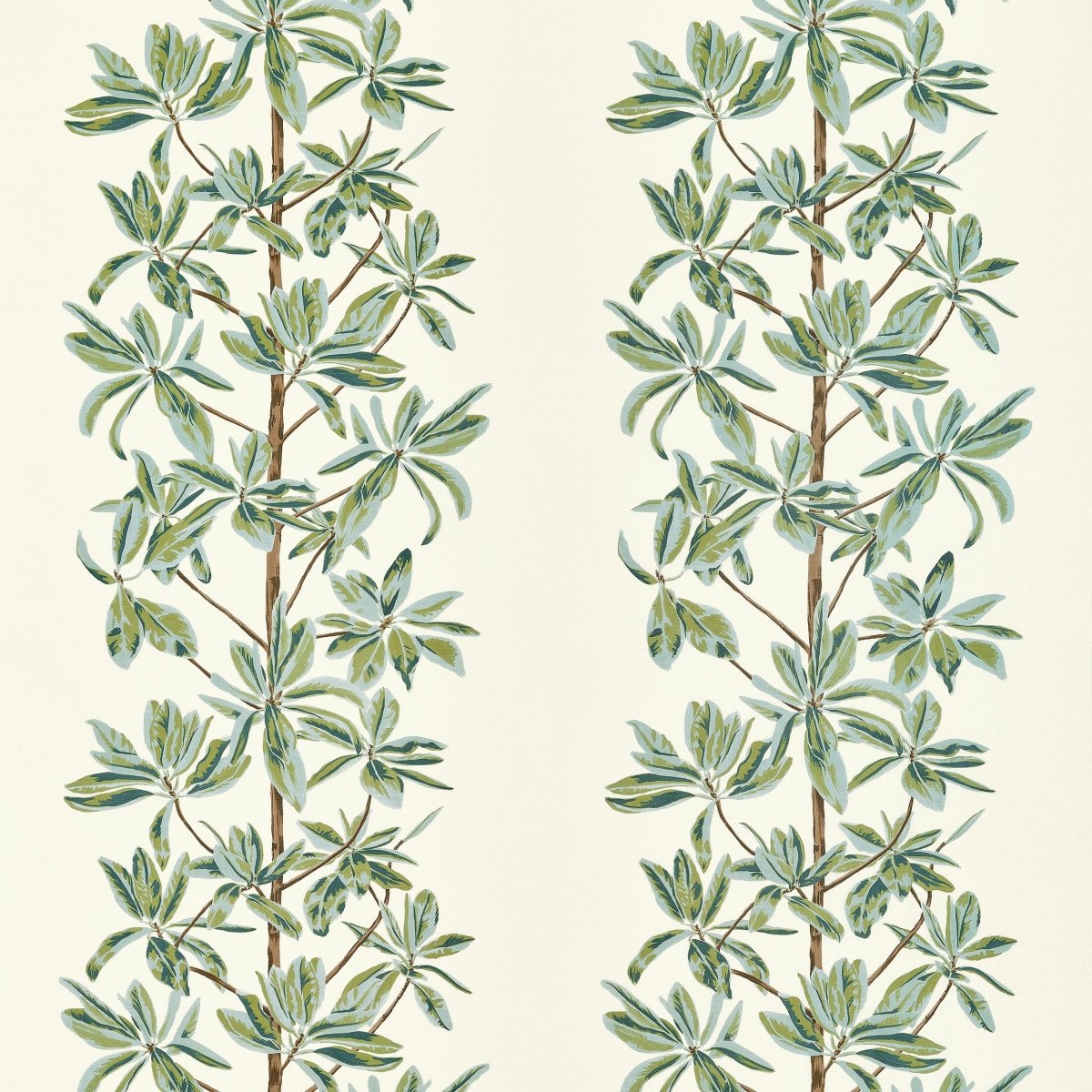 Thibaut Mangrove Tree Sage Green Textiles Swatch for Ryan Studio Throw Pillow