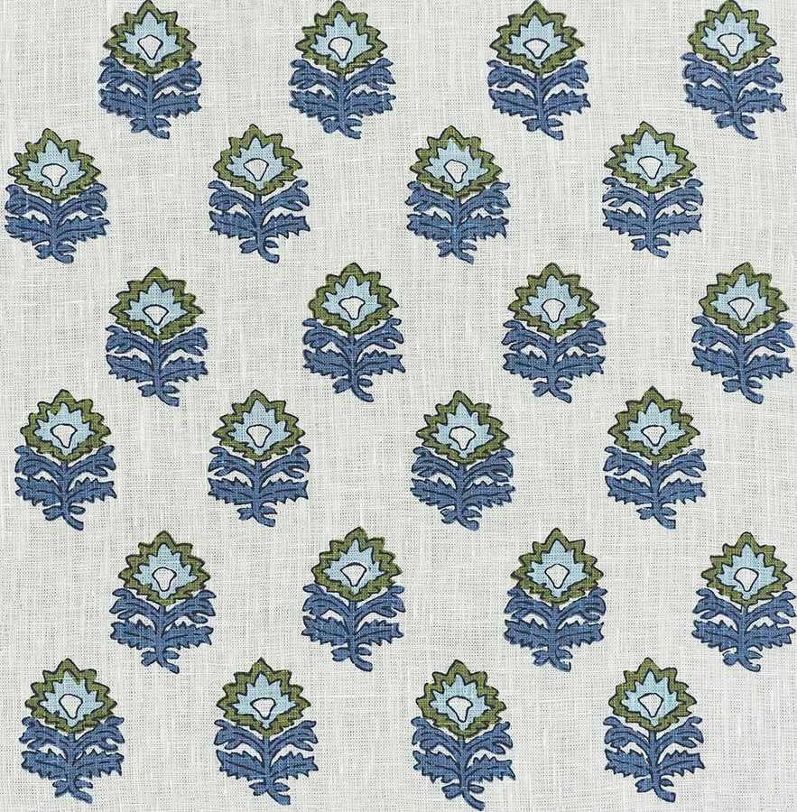 Ryan Studio Shankar Pistachio Decorative Pillow | Swatch of S. Harris Fabric at Fig Linens & Home 2