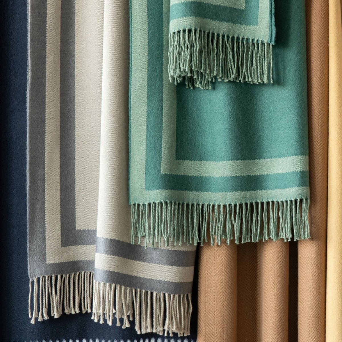 Scandia Home - Carlyle Maxi Throws at Fig Linens and Home