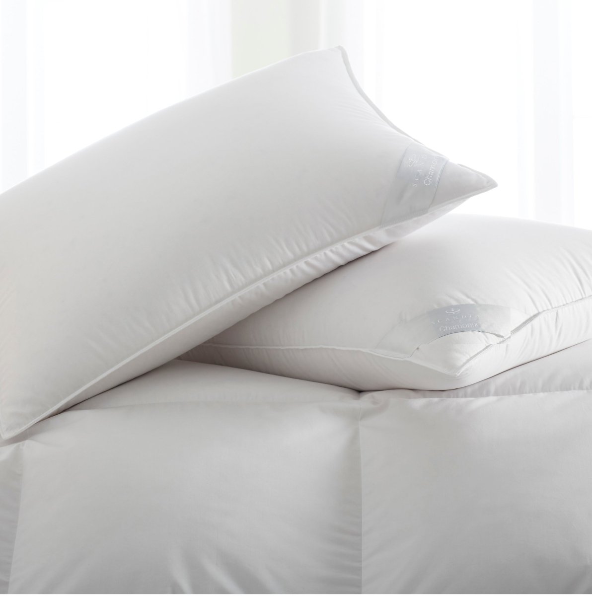 Chamonix Down Pillow by Scandia Home | Fig Linens and Home Luxury Sleeping Pillows
