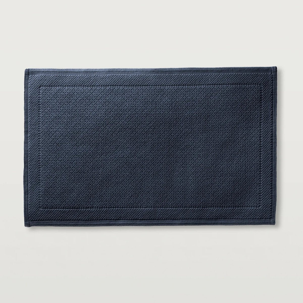 Cosima Bath Rugs by Scandia Home Standard Bath Rug 21" x 34" Marine at FIG LINENS AND HOME 11