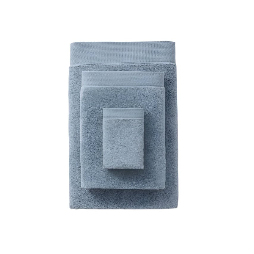 Hydrangea Blue Towels - Scandia Home Cosima Bath Towels at Fig Linens and Home