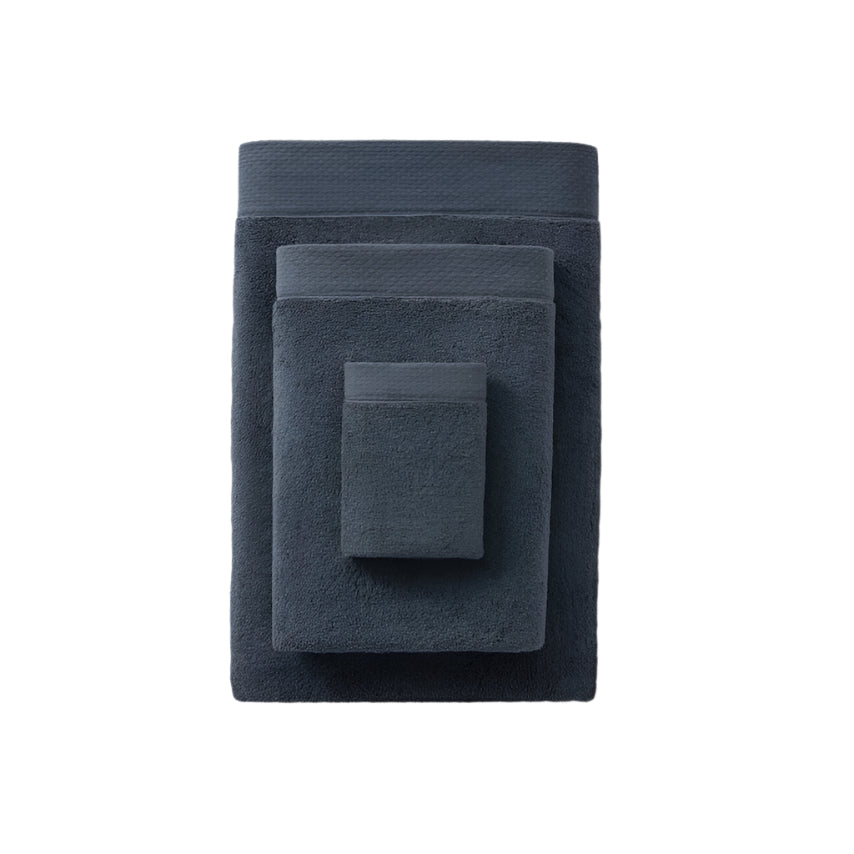 Marine Blue Towels - Scandia Home Cosima Bath Towels at Fig Linens and Home