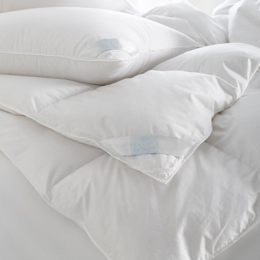 Scandia Down Comforter - 750 Fill Power Salzburg Comforter at Fig Linens and Home