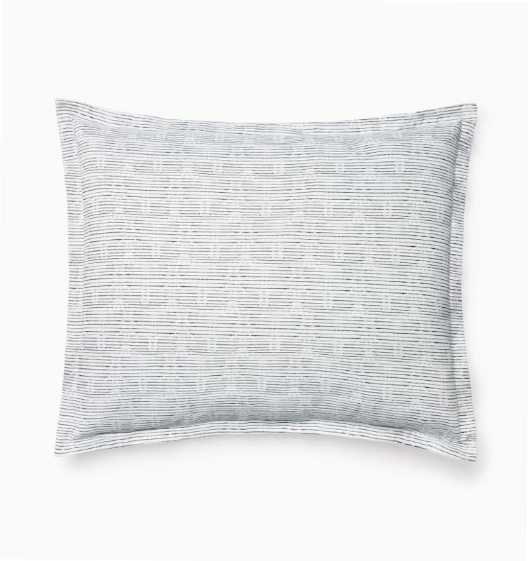 Arzano - Boudoir Sham 12X16 White/Black Sferra