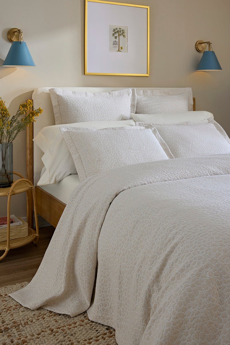 Aurelia Coverlets | Matelasse by Sferra x Scalamandre at Fig Linens and Home 5