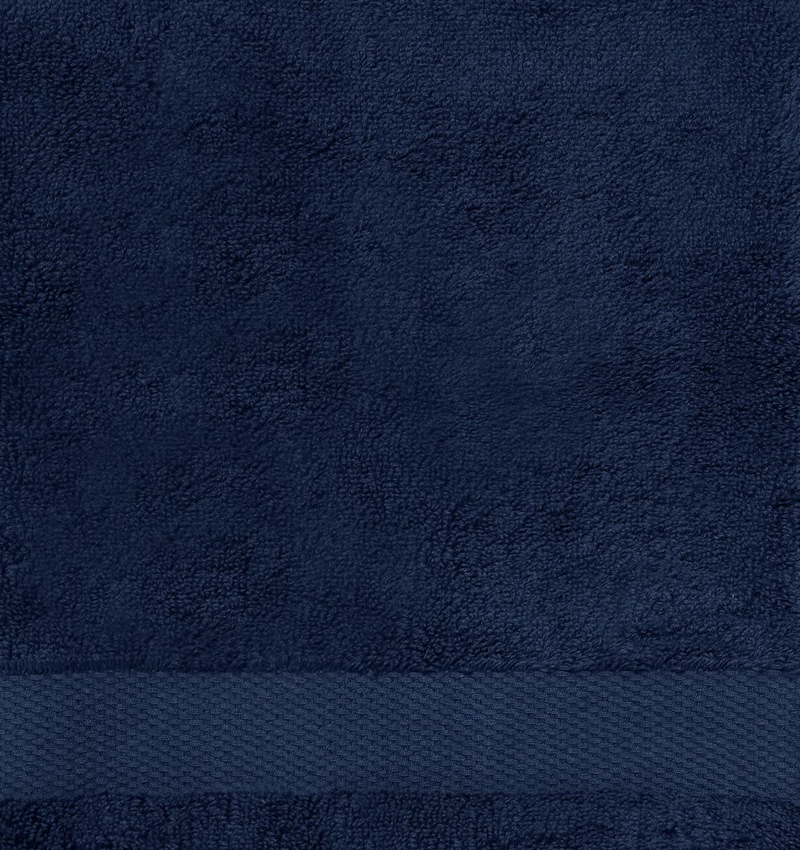 Bello Nuovo Navy Bath Towel 30" x 60" | Sferra at Fig Linens and Home