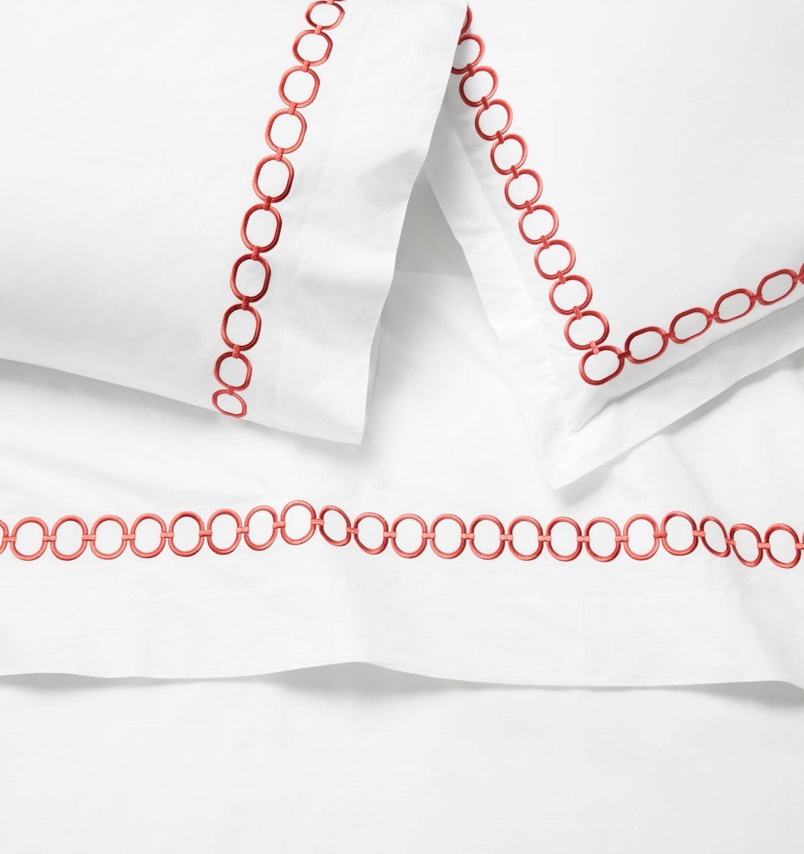 Catena Persimmon Bedding by Sferra Linens at Fig Linens and Home