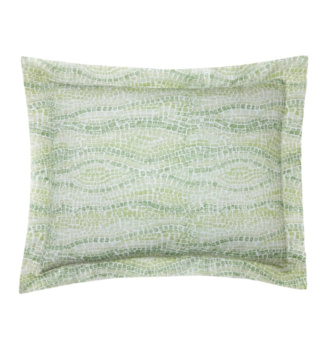 Sferra Cobblestones Willow Bedding at Fig Linens and Home - Pillow Shams 1