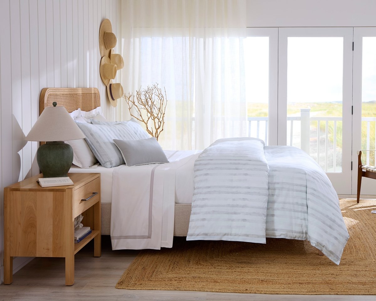 Kricia Lunar Bedding by Sferra King Duvet Cover 106X92 Lunar at FIG LINENS AND HOME 3