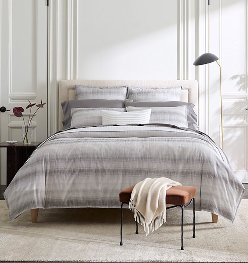 Duvets and Shams - Perugia Lunar Bedding by Sferra at Fig Linens and Home