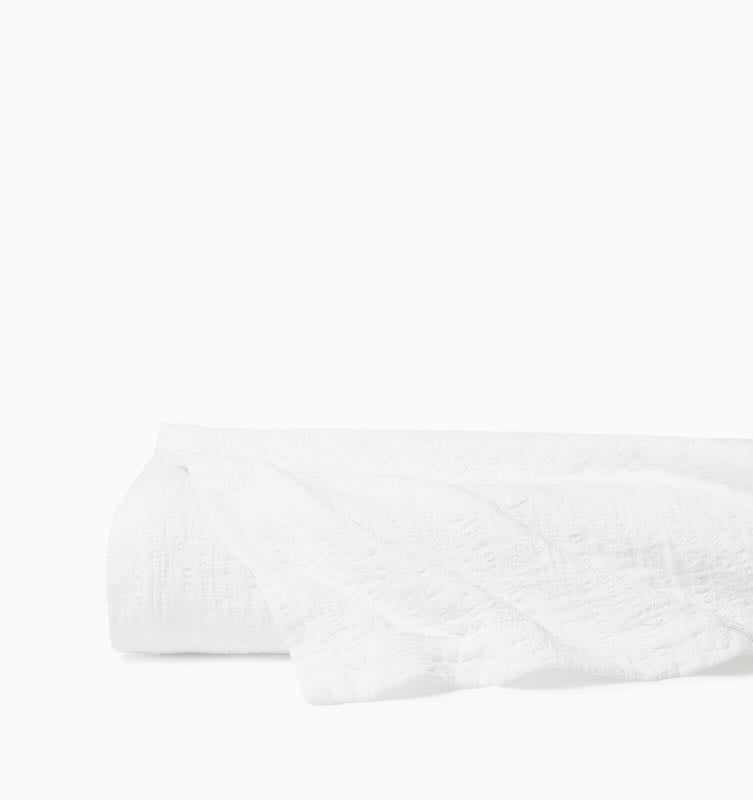 Sabino - King Coverlet 114X100 White Sferra