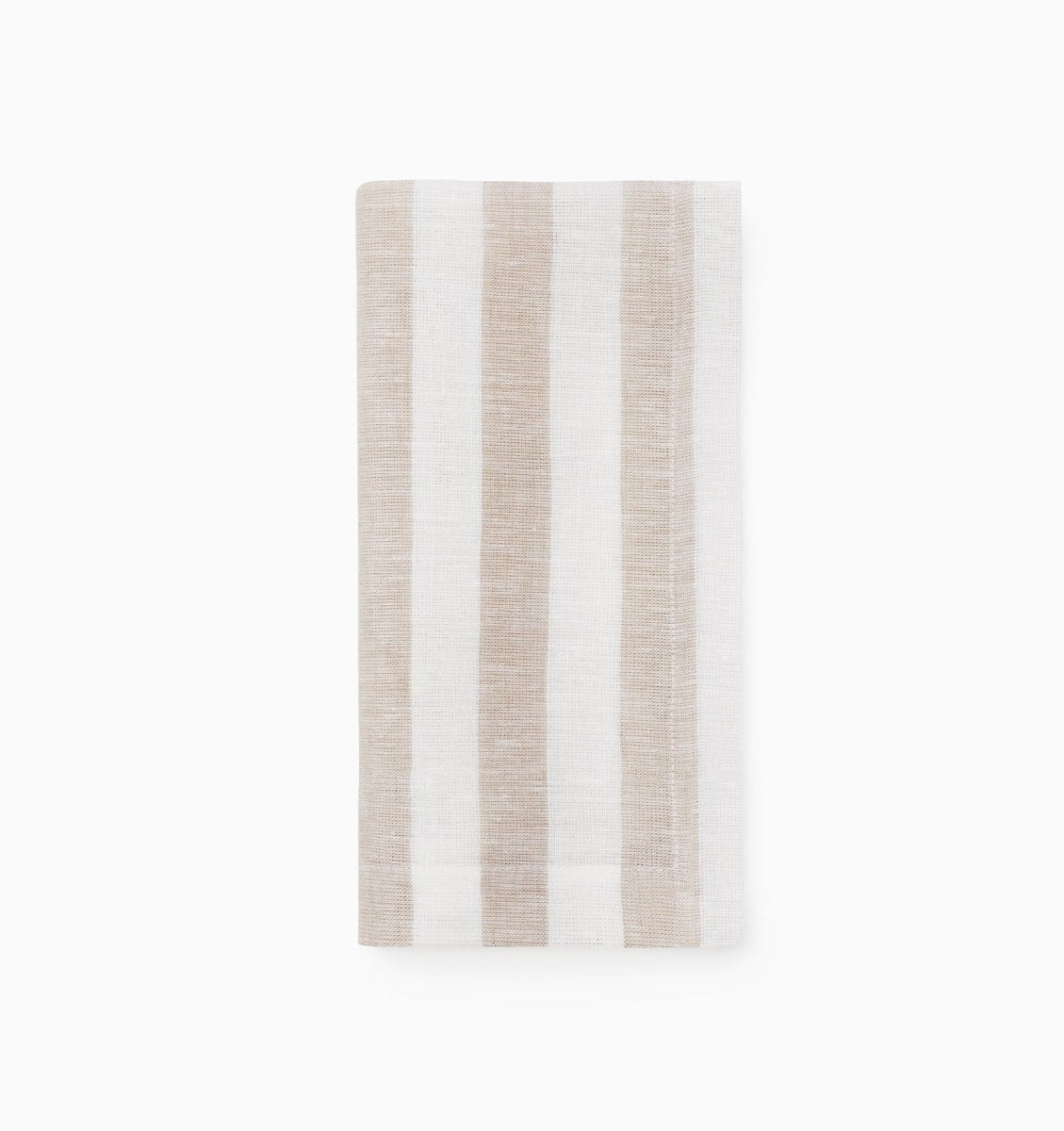 Stramare Dinner Napkins, Set of 4 by Sferra Linens DINNER NAPKIN 22X22 - Set of 4 WHITE/NATURAL at FIG LINENS AND HOME 2