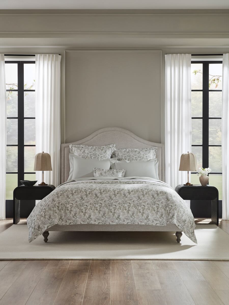 Victoria Willow King Duvet Cover 106X92 | Sferra at Fig Linens and Home