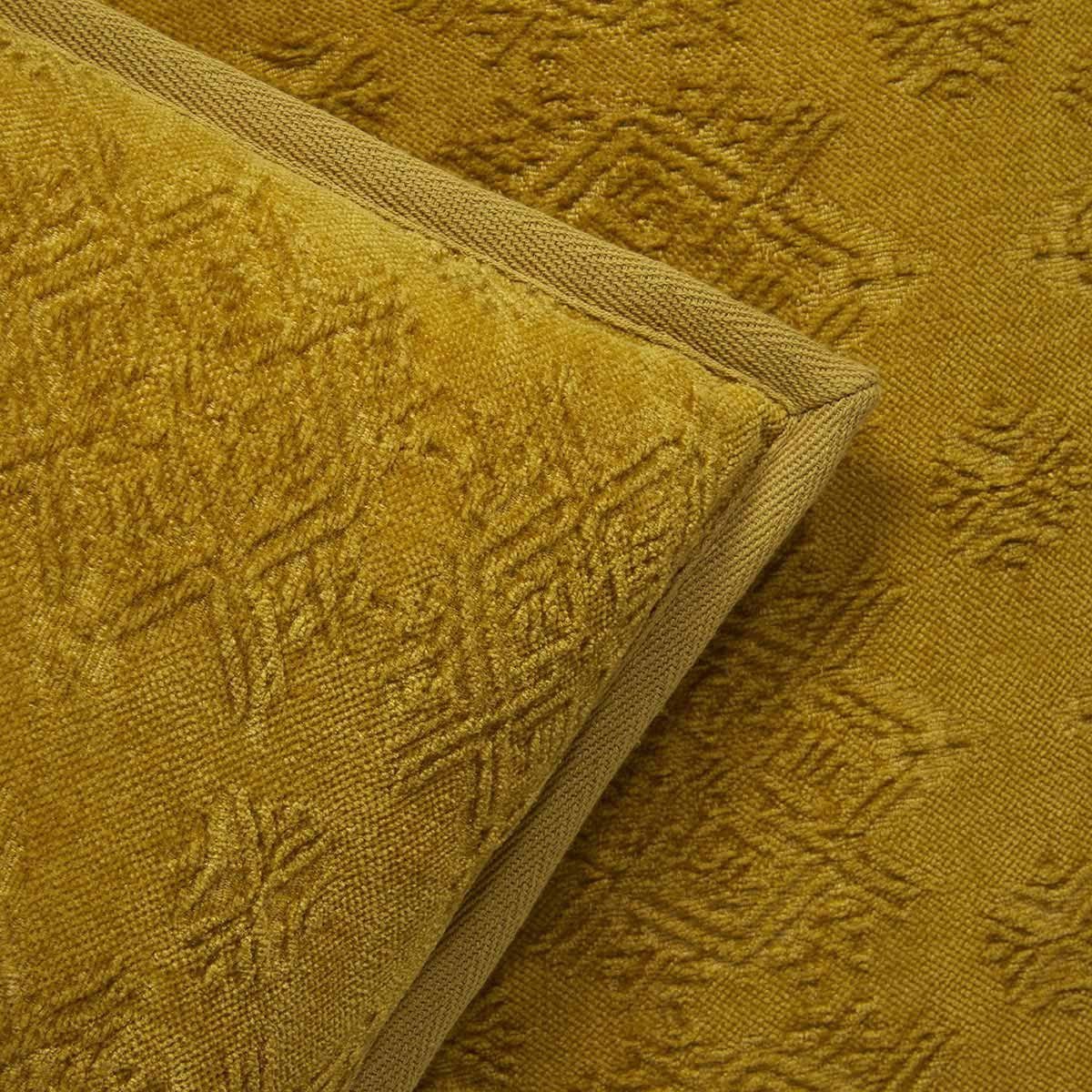 Fig Linens - Details - Syracuse Safran Decorative Pillow by Iosis