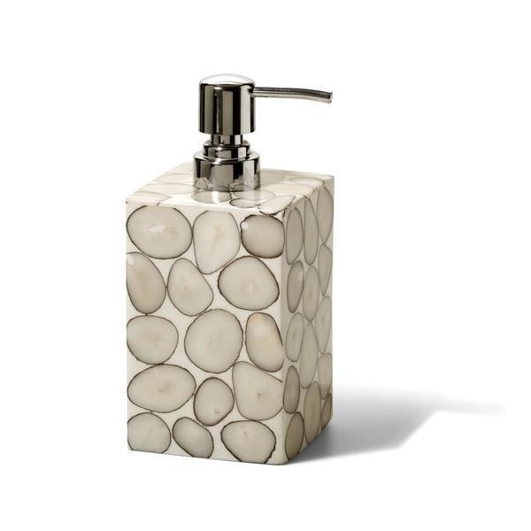 LaDorada Tagua Soap Dispenser - at FIG LINENS AND HOME - 1
