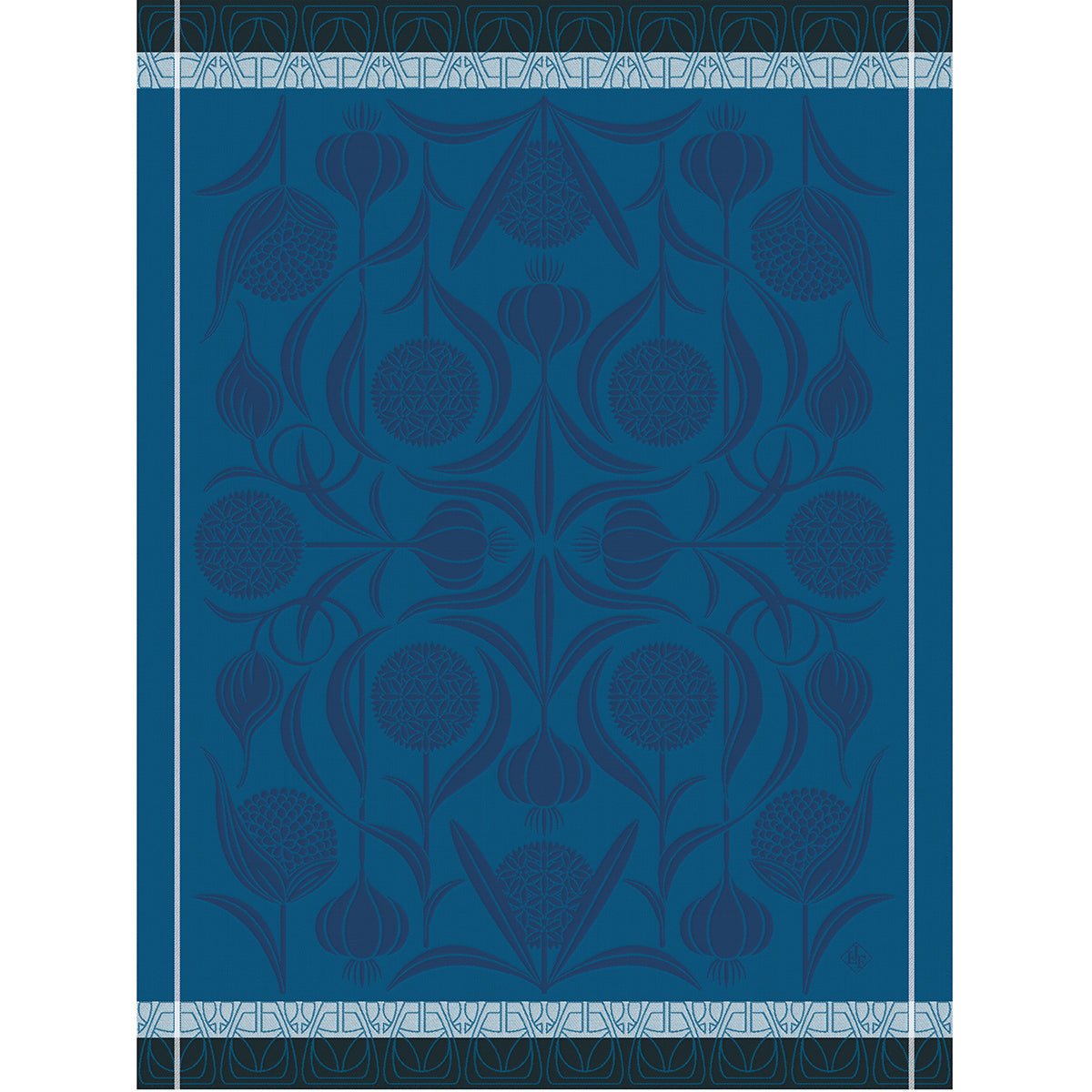 L'ail Blue ea Towel by Le Jacquard Français