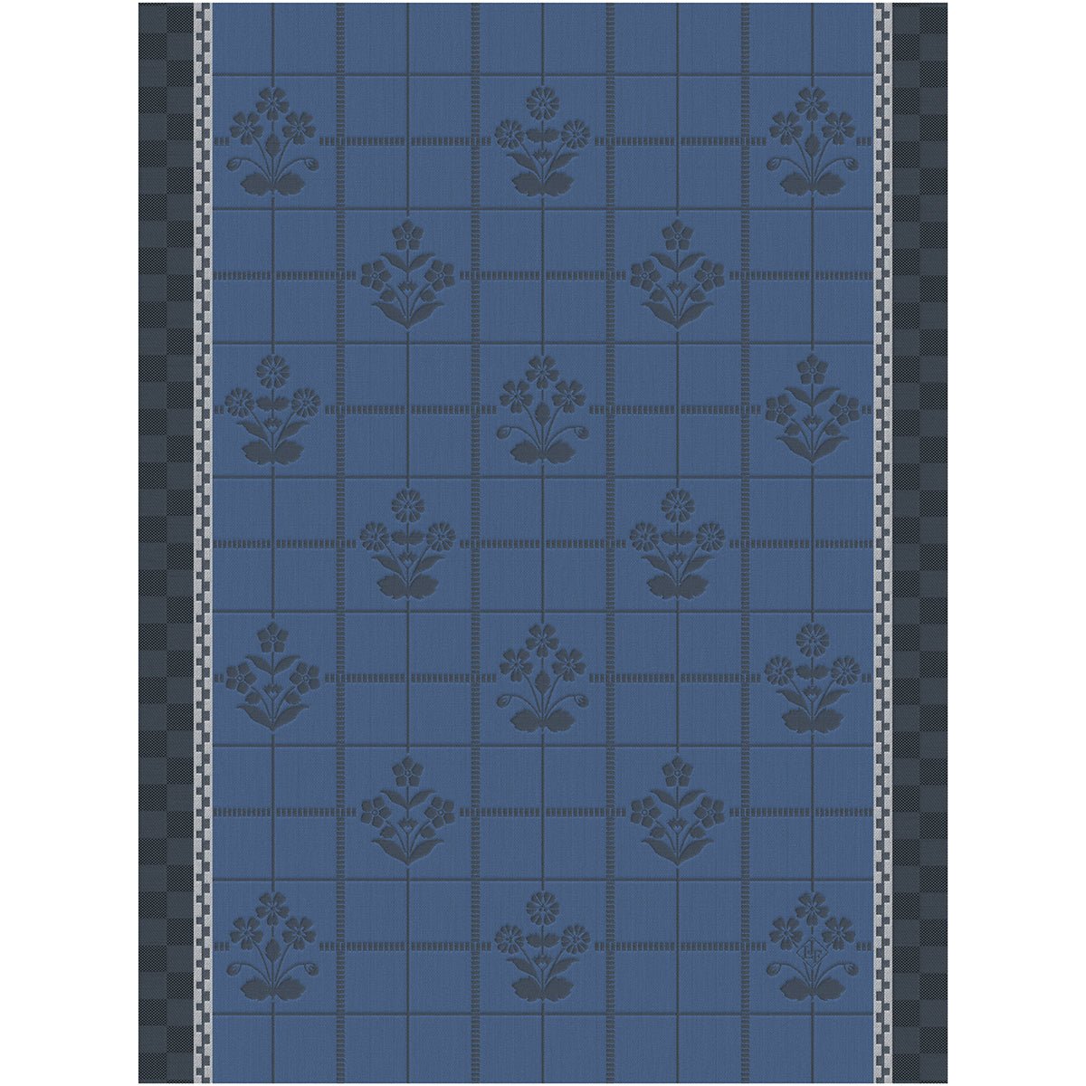 Lulu Luce Blue Tea Towel by Le Jacquard Français