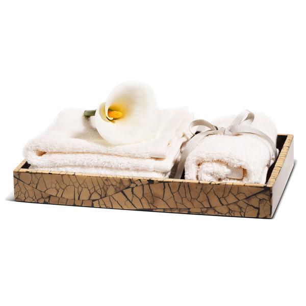 LaDorada Totumo Bath Tray - at FIG LINENS AND HOME - 2